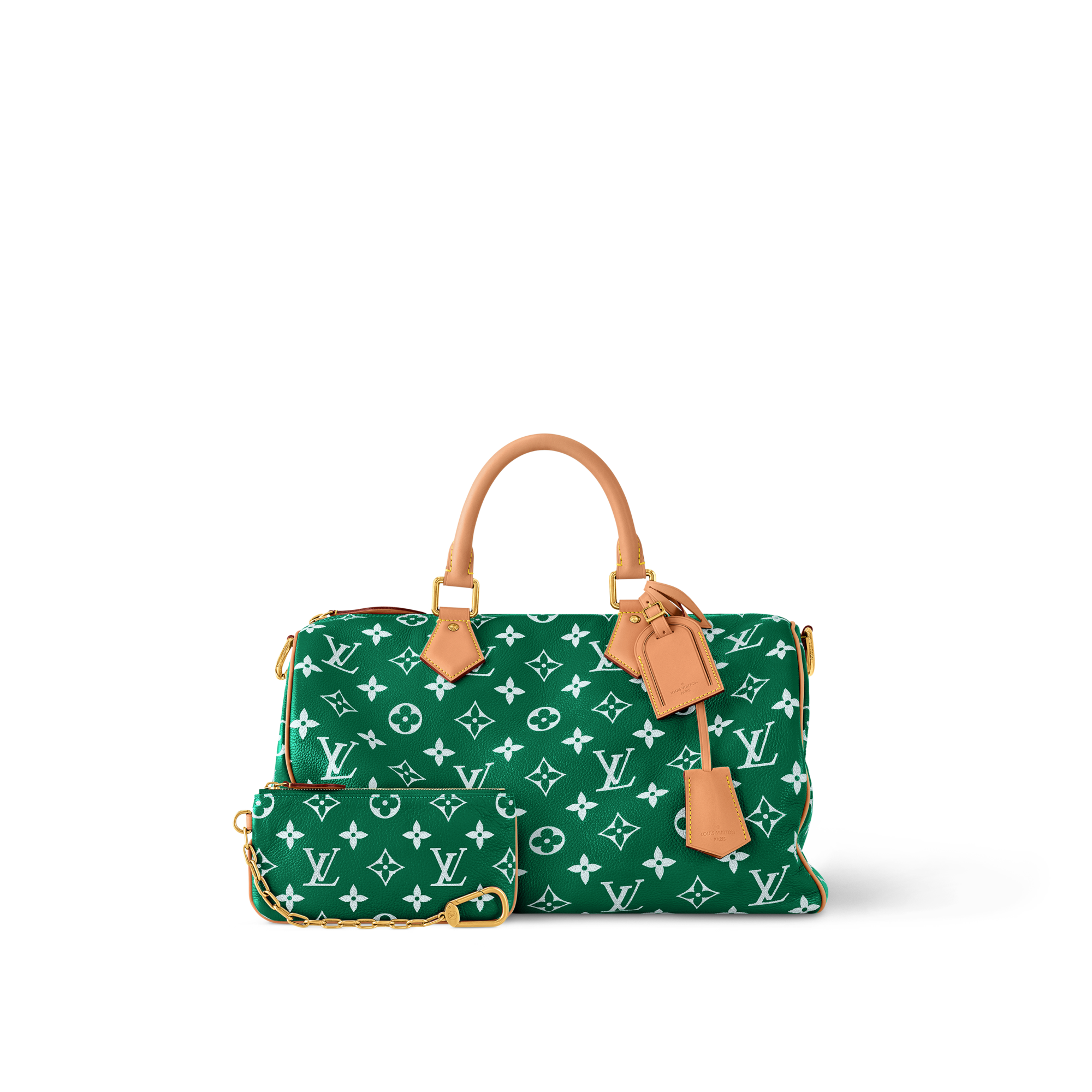 【10777】History HS-LVSD Las vegas グリーン Speedy P9 Bandoulière 30 H40 - Les Extraordinaires - Leather Goods